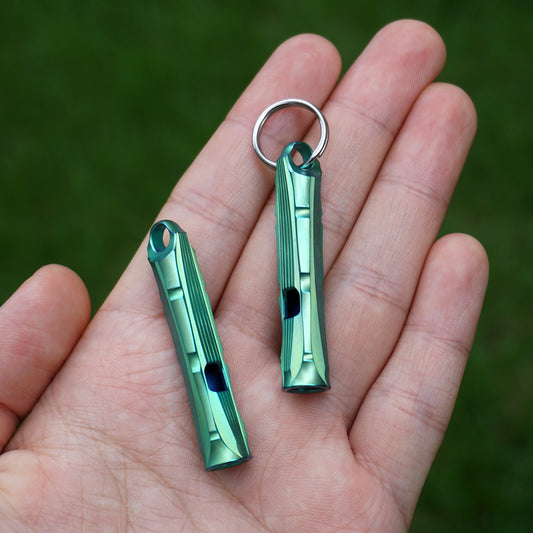 Be Heard and Stay Safe with Our Titanium Emergency Whistle!