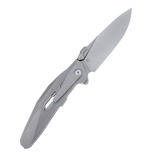 Rike Knife Folding knife Shadow Pocket Knife Titanium Handle M390 Blade Shadow-S(clip point)