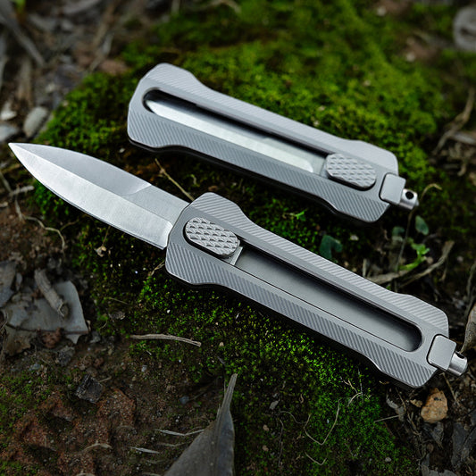 Miniature Sword Utility Knife: Titanium Alloy Portable Box Cutter & Wallpaper Knife