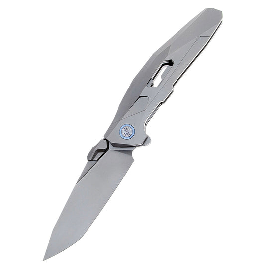 RikeKnife Folding knife Shadow Pocket Knife Titanium Handle M390 Blade Shadow-T(Tanto)